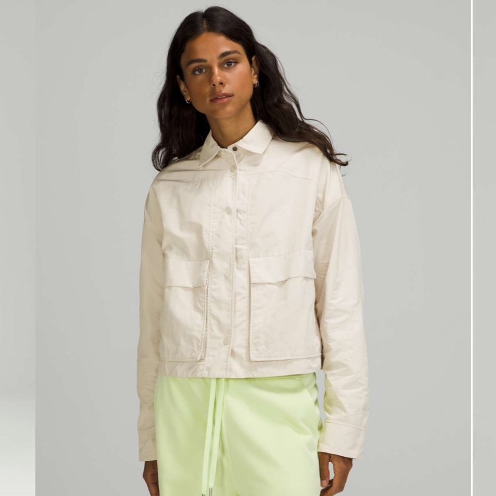 Lululemon white opal jacket